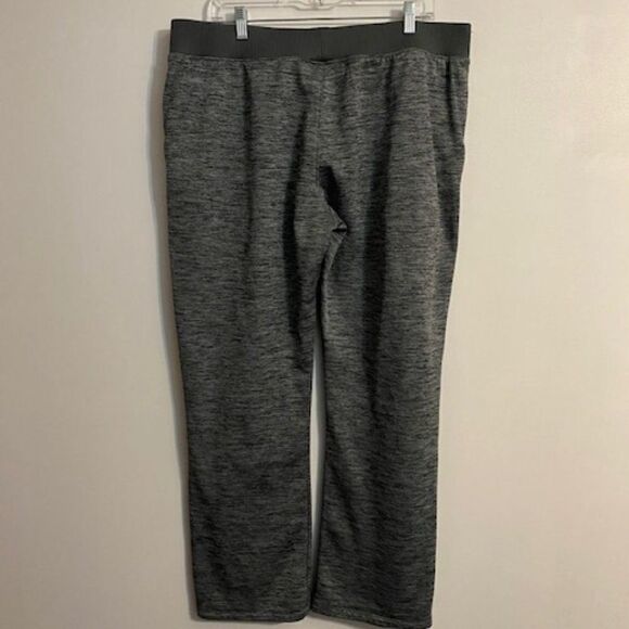 Under Armour Gray/Black fleece pants, size XL - Picture 2 of 3